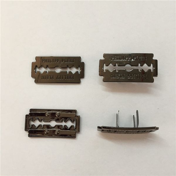 2019 new arrival pp letters accessories for bags and shoes silver accessory for bag and shoes, Black;brown
