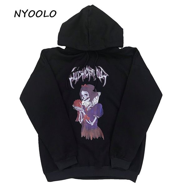 nyoolo harajuku design bloody snow white letters print warm fleece hoodies autumn winter hooded pullovers sweatshirt women men, Black
nyoolo harajuku design bloody snow white letters print warm fleece hoodies autumn winter hooded pullovers sweatshirt women men, Black