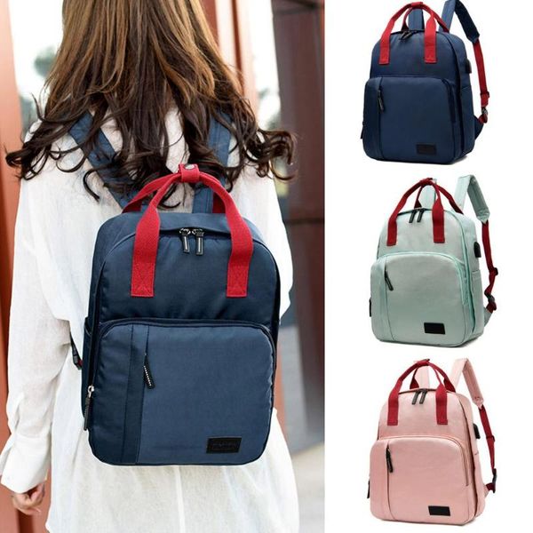 2020 solid ladies backpacks large capacity multi-pocket women backpack fashion school bag for girls 2020
2020 solid ladies backpacks large capacity multi-pocket women backpack fashion school bag for girls 2020
