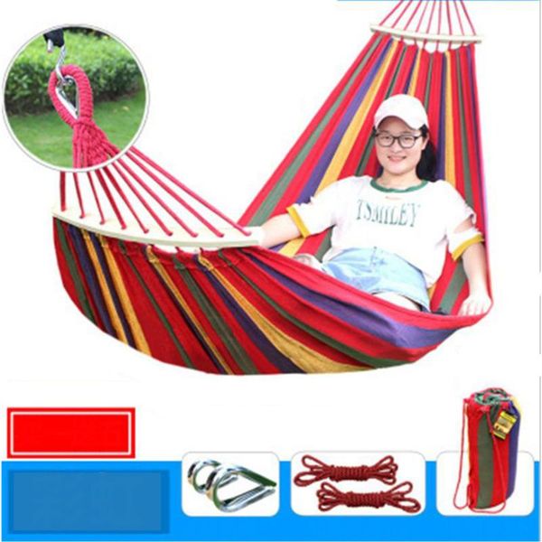 2020 bearing weight 75 kg band hammock outdoor leisure bed hanging bed double sleeping canvas swing hammock camping hunting
2020 bearing weight 75 kg band hammock outdoor leisure bed hanging bed double sleeping canvas swing hammock camping hunting