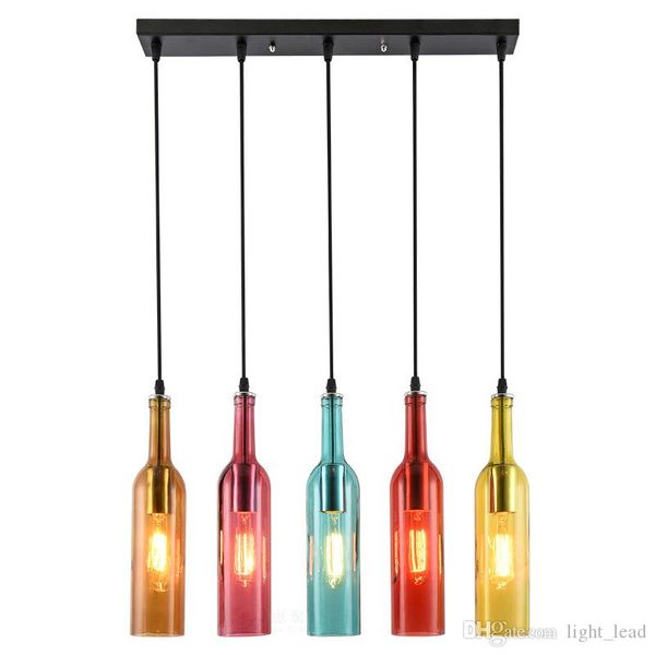 vintage glass pendant lights e27 wine bottle pendant lamp for attic kitchen restaurant cafe bar accessory
vintage glass pendant lights e27 wine bottle pendant lamp for attic kitchen restaurant cafe bar accessory