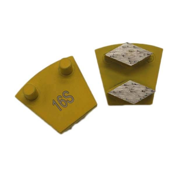kd-p70 double pins polishing disc two rhombus segments concrete grinding shoes grinding block for concrete terrazzo floor 9pcs
kd-p70 double pins polishing disc two rhombus segments concrete grinding shoes grinding block for concrete terrazzo floor 9pcs