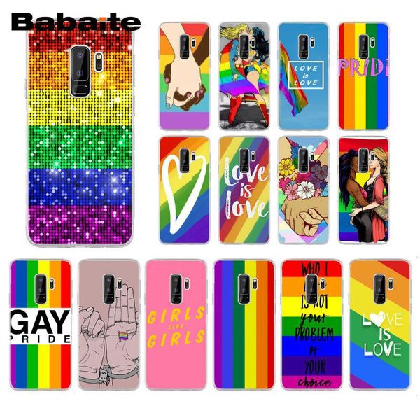 babaite gay lesbian lgbt rainbow pride art phone case for samsung galaxy s8 s7 edge s10 plus s10e s10lite s6 s9plus
babaite gay lesbian lgbt rainbow pride art phone case for samsung galaxy s8 s7 edge s10 plus s10e s10lite s6 s9plus