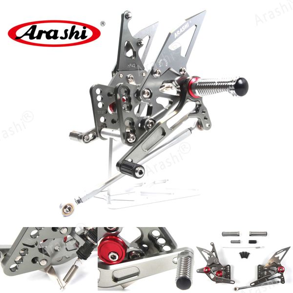 arashi cnc adjustable footrests rearset foot pegs for gsx r gsx-r gsxr 1000 gsx1000r 2005 2006 motorcycle accessories
arashi cnc adjustable footrests rearset foot pegs for gsx r gsx-r gsxr 1000 gsx1000r 2005 2006 motorcycle accessories