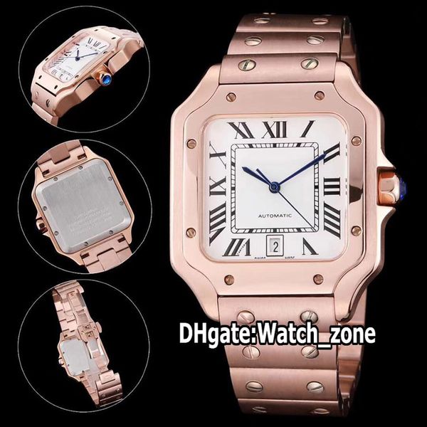 new 100xl date 40mm wgsa0018 white dial automatic mens watch rose gold case steel bracelet sport watches watch_zone 4color, Slivery;brown
new 100xl date 40mm wgsa0018 white dial automatic mens watch rose gold case steel bracelet sport watches watch_zone 4color, Slivery;brown