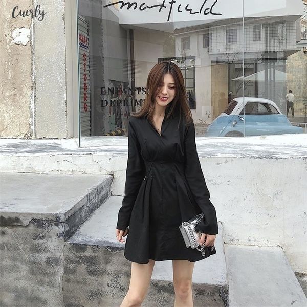 casual dresses summer korean 2020 fashion long sleeve shirt dress elegant ladies solid office dresses vestidos de fiesta 21644, Black;gray
casual dresses summer korean 2020 fashion long sleeve shirt dress elegant ladies solid office dresses vestidos de fiesta 21644, Black;gray