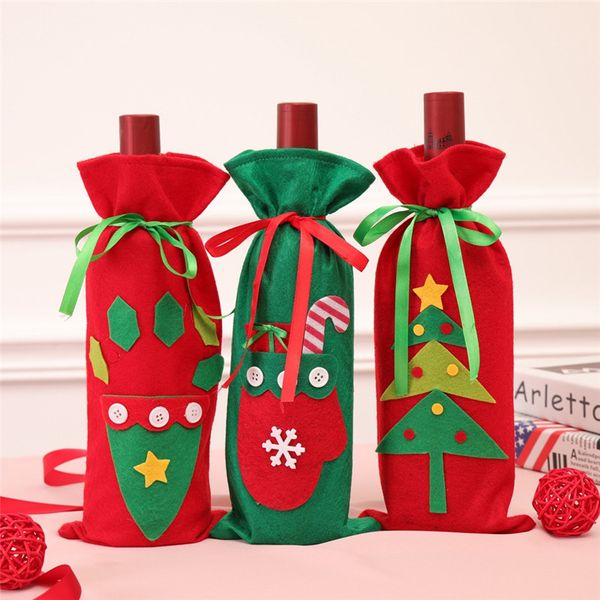 christmas bottle cover non-woven christmas champagne wine bag red xmas beer bottle decorations christmas party decor
christmas bottle cover non-woven christmas champagne wine bag red xmas beer bottle decorations christmas party decor