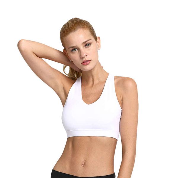 cross beauty back shockproof sports bra running fitness yoga sports underwear, white, White;black
cross beauty back shockproof sports bra running fitness yoga sports underwear, white, White;black