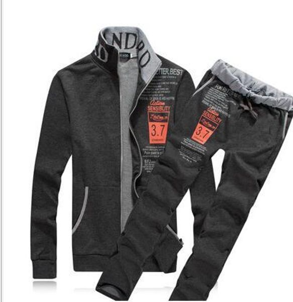 new brand tracksuit men autumn and winter sweater suit fashion bosco men's clothes set sweater+pants new designer, Gray
new brand tracksuit men autumn and winter sweater suit fashion bosco men's clothes set sweater+pants new designer, Gray