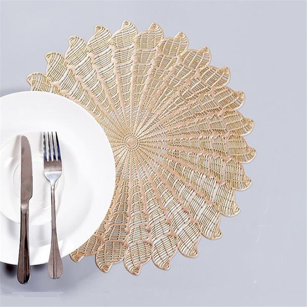 europe style kitchen accessories decoration heat resistant pvc table mat home pad couster non-slip placemat flower shape
europe style kitchen accessories decoration heat resistant pvc table mat home pad couster non-slip placemat flower shape