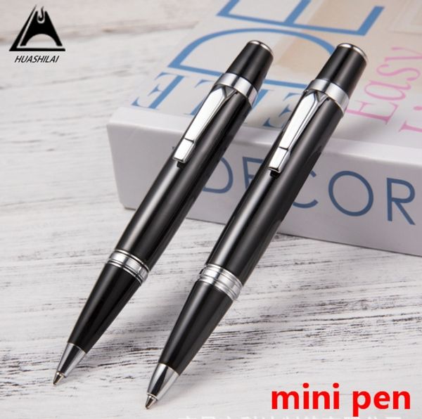 classic brand mb black metal mini ballpoint pen school office stationery luxury writing refill pens gift, Blue;orange
classic brand mb black metal mini ballpoint pen school office stationery luxury writing refill pens gift, Blue;orange