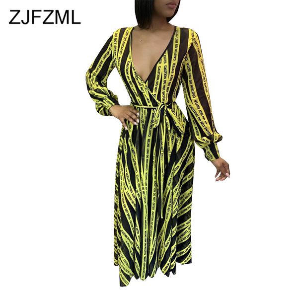 letter print maxi chiffon dress women deep v-neck long sleeve sashes fit and flare long dresses plus size party club dress, Black;gray
letter print maxi chiffon dress women deep v-neck long sleeve sashes fit and flare long dresses plus size party club dress, Black;gray