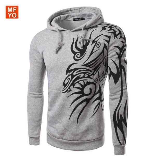 hombre 2016 new brand mens stylish hooded hoodies novelty tattoo dragon printed pullover sweatshirts fleece casual jacket coat, Black
hombre 2016 new brand mens stylish hooded hoodies novelty tattoo dragon printed pullover sweatshirts fleece casual jacket coat, Black