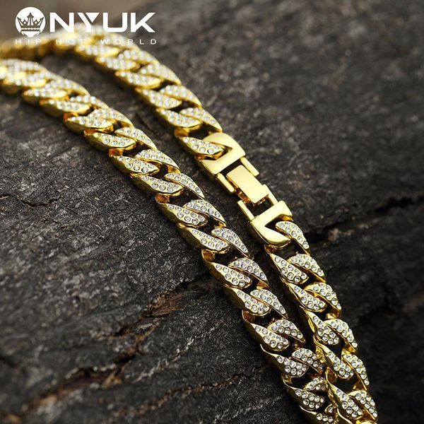 76cm*1.4cm jewelry men simulated stone finish miami cuban chains golden bling full rhinestone women necklaces, Silver
76cm*1.4cm jewelry men simulated stone finish miami cuban chains golden bling full rhinestone women necklaces, Silver