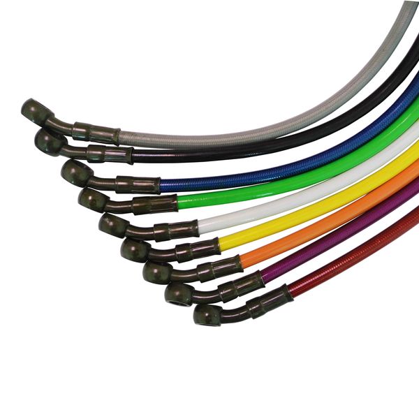motorcycle dirt bike braided steel hydraulic reinforce brake line clutch oil hose line tube pipe 500 to 1500mm universal fit mx
motorcycle dirt bike braided steel hydraulic reinforce brake line clutch oil hose line tube pipe 500 to 1500mm universal fit mx