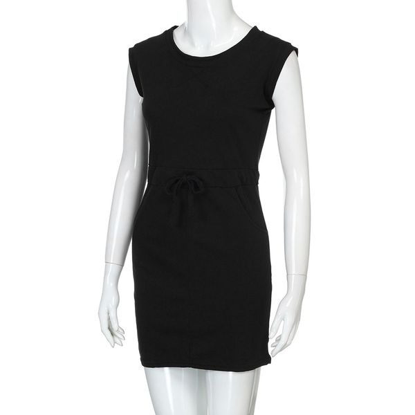 fashion-summer women tank dress holiday solid casual sleeveless sundress ladies beach party dresses streetwear vestidos mujer, Black;gray
fashion-summer women tank dress holiday solid casual sleeveless sundress ladies beach party dresses streetwear vestidos mujer, Black;gray