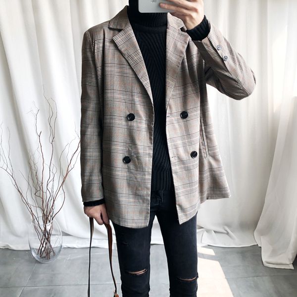 стильный офис плед повседневные мужчины blazer 2019 дизайн blazer мужских курток формального костюм куртка trajes hombre casuales пальто kk6, White;black
стильный офис плед повседневные мужчины blazer 2019 дизайн blazer мужских курток формального костюм куртка trajes hombre casuales пальто kk6, White;black