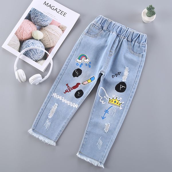 girls boys ripped jeans pants 2019 new letter printed toddler kids casual denim long pants cowboy children trousers, Blue
girls boys ripped jeans pants 2019 new letter printed toddler kids casual denim long pants cowboy children trousers, Blue
