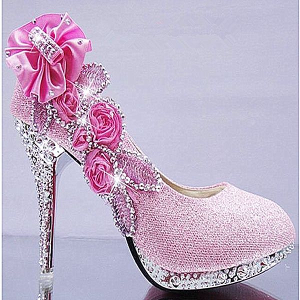 2019 sequin cloth wedding shoes female rhinestone crystal shoes stiletto round toe pretty flowers shoes fashion high heels, Black
2019 sequin cloth wedding shoes female rhinestone crystal shoes stiletto round toe pretty flowers shoes fashion high heels, Black