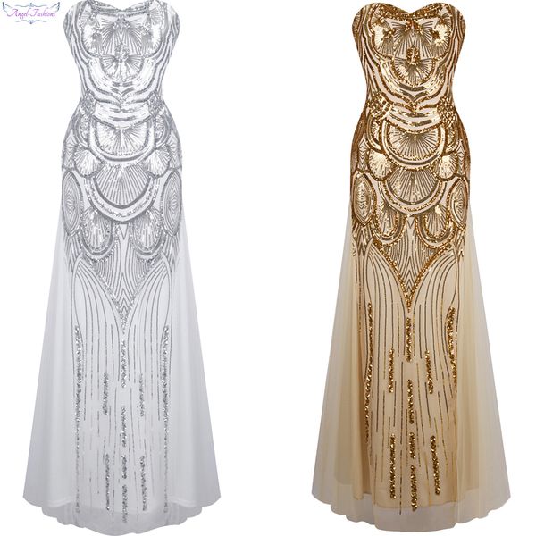 angel-fashions strapless sequined a-line tulle lace up long evening dresses vestidos de noche golden silver 186, White;black
angel-fashions strapless sequined a-line tulle lace up long evening dresses vestidos de noche golden silver 186, White;black