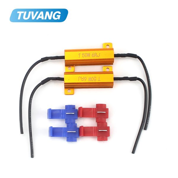 2x universal add-on 50w 6 8 ohm led load resistor car led light bulbs fix error canbus cancel decoder turn signal blinker
2x universal add-on 50w 6 8 ohm led load resistor car led light bulbs fix error canbus cancel decoder turn signal blinker