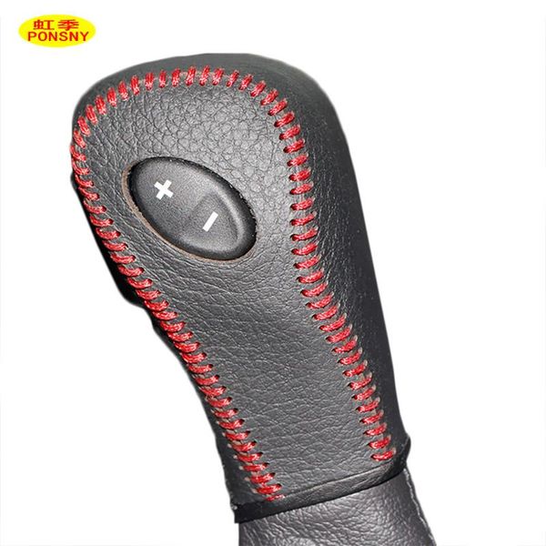 ponsny car gear cover case for edge 3.5l explorer 3.5 automatic shift hand-stitched genuine leather cover
ponsny car gear cover case for edge 3.5l explorer 3.5 automatic shift hand-stitched genuine leather cover