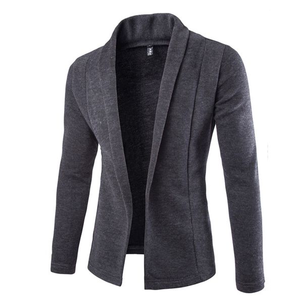 mens solid blazer cardigan long sleeve casual slim fit sweater jacket knit coat kng88, White;black
mens solid blazer cardigan long sleeve casual slim fit sweater jacket knit coat kng88, White;black