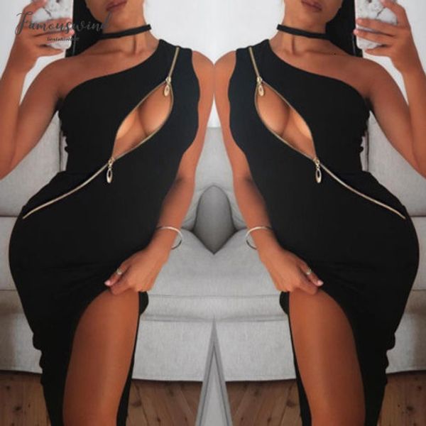 fashion new women summer dress designer bodycon one shoulder zipper dress hollow out split evening party clubwear twill clothes, Black;gray
fashion new women summer dress designer bodycon one shoulder zipper dress hollow out split evening party clubwear twill clothes, Black;gray