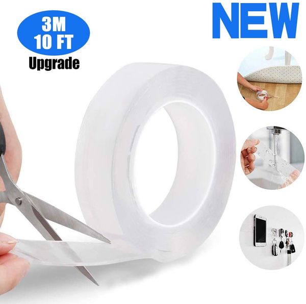nano double sided tape multipurpose removable adhesive grip mounting tape washable strong sticky transparent tape clear heavy duty stri 2016
nano double sided tape multipurpose removable adhesive grip mounting tape washable strong sticky transparent tape clear heavy duty stri 2016