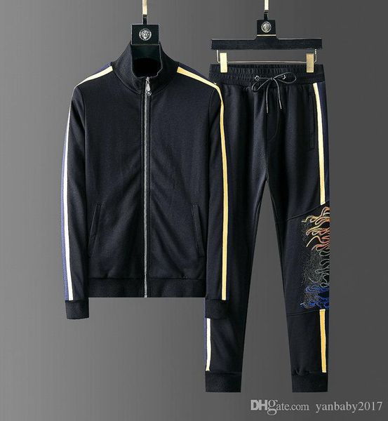 19ss cardigan zip neck spring brand men's clothing youth casual coat sportswear suit black white black colors tracksuit for men, Gray
19ss cardigan zip neck spring brand men's clothing youth casual coat sportswear suit black white black colors tracksuit for men, Gray
