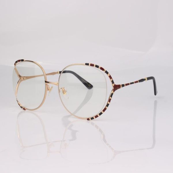 oversized fashion women optical glasses frame, big gold metal frame women eyewear, Black
oversized fashion women optical glasses frame, big gold metal frame women eyewear, Black