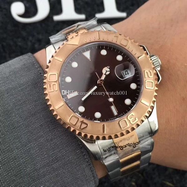 2019 selling mens stainless steel automatic mechanical watch 40mm mens mechanical watch wristwatch sports watch, Slivery;brown
2019 selling mens stainless steel automatic mechanical watch 40mm mens mechanical watch wristwatch sports watch, Slivery;brown