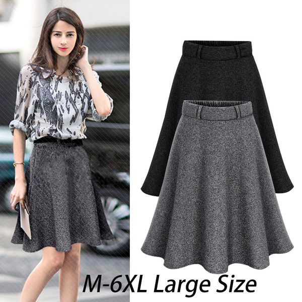 autumn women elastic waist plus size a-line skirts hip slim medium-long loose plus size skirts large size skirts, Black;gray
autumn women elastic waist plus size a-line skirts hip slim medium-long loose plus size skirts large size skirts, Black;gray