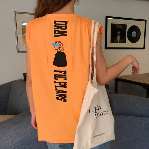 korean all-match leisure simple tshirt women ulzzang letter printed sleeveless loose t-shirt harajuku t-shirts summer white
korean all-match leisure simple tshirt women ulzzang letter printed sleeveless loose t-shirt harajuku t-shirts summer white