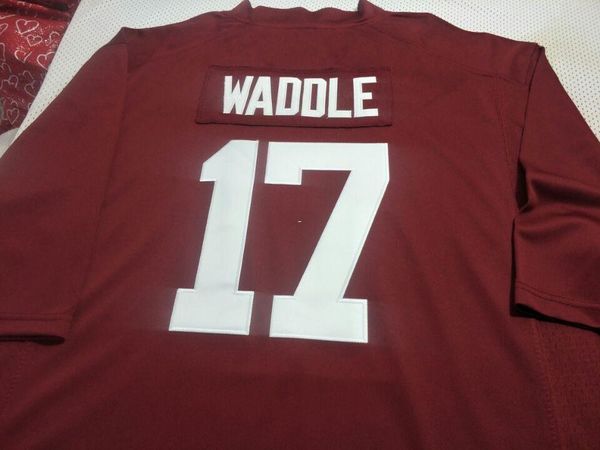 menalabama crimson tide jaylon waddle #17 real full embroidery college jersey size s-4xl or custom any name or number jersey, Black;red
menalabama crimson tide jaylon waddle #17 real full embroidery college jersey size s-4xl or custom any name or number jersey, Black;red