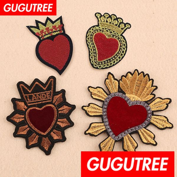 GUGUTREE вышивка большие патчи любовь сердце патчи значки аппликация патчи для одежд
GUGUTREE вышивка большие патчи любовь сердце патчи значки аппликация патчи для одежд