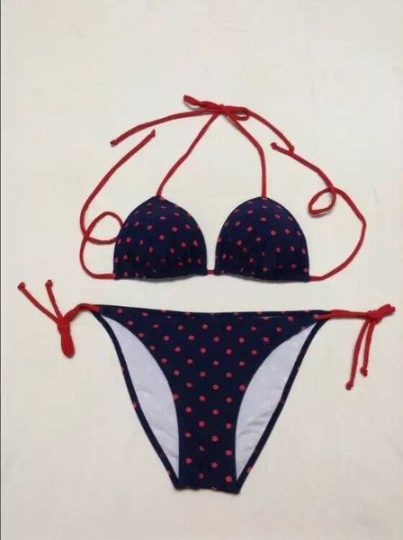 2020 women fashion dark blue with red spots cotton fashion accessories swimsuit size s-xl available with box and dastbag, Silver
2020 women fashion dark blue with red spots cotton fashion accessories swimsuit size s-xl available with box and dastbag, Silver