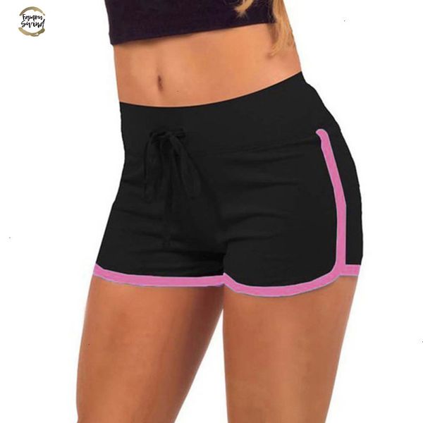 fast esportes drying drawstring women shorts casual anti emptied cotton contrast elastic waist correndo short pants 2019 newest, White;black
fast esportes drying drawstring women shorts casual anti emptied cotton contrast elastic waist correndo short pants 2019 newest, White;black