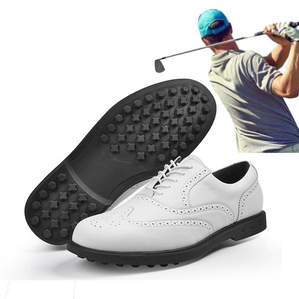 genuine leather golf shoes golf sneakers men's waterproof shoes nailless breathable quality professional training 45
genuine leather golf shoes golf sneakers men's waterproof shoes nailless breathable quality professional training 45