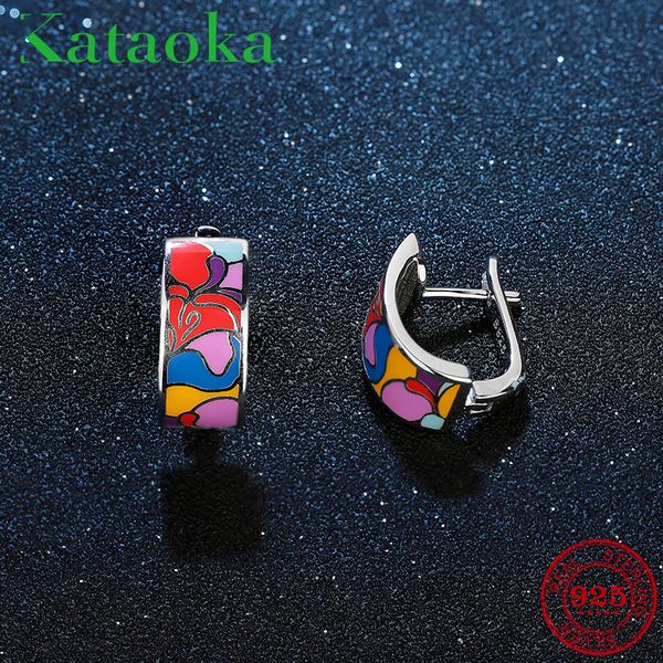 2018 colorful like art painting flower for women 925 sterling silver fashion ear clip party jewelry enamel
2018 colorful like art painting flower for women 925 sterling silver fashion ear clip party jewelry enamel