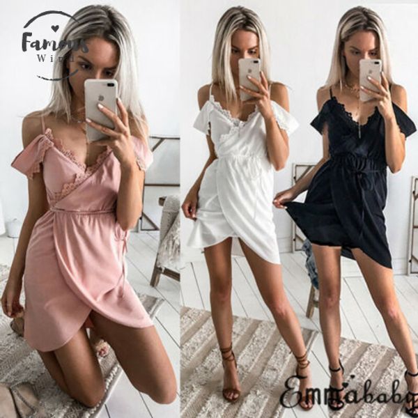 2020 solid women arrival summer short mini dress casual sleeveless v neck dress drop shipping, Black;gray
2020 solid women arrival summer short mini dress casual sleeveless v neck dress drop shipping, Black;gray