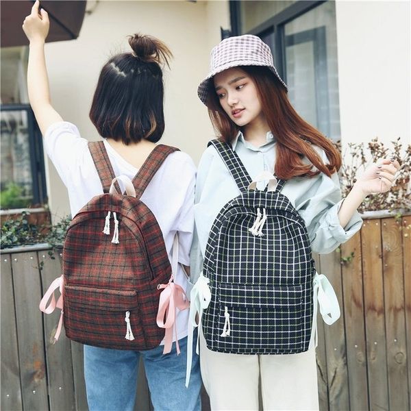 japanese harajuku style cute plaid bow backpack sweet soft girl small fresh fashion backpack couple schoolbag
japanese harajuku style cute plaid bow backpack sweet soft girl small fresh fashion backpack couple schoolbag