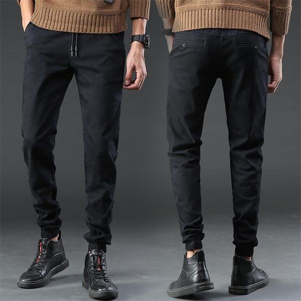 autumn men jeans black stretch jogger jeans elastic waist for man fashion slim fit denim harem pants male wear long trousers, Blue
autumn men jeans black stretch jogger jeans elastic waist for man fashion slim fit denim harem pants male wear long trousers, Blue