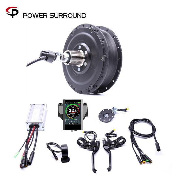 waterproof color display 48v500w shengyi dgw22c rear cassette electric bike conversion kit brushless hub motor with ebike system
waterproof color display 48v500w shengyi dgw22c rear cassette electric bike conversion kit brushless hub motor with ebike system