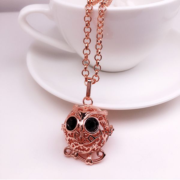 luxury designer jewelry necklace owl pendant aromatherapy essential oil diffuser ball iced out chains pendant necklaces jewelry ne1132, Silver
luxury designer jewelry necklace owl pendant aromatherapy essential oil diffuser ball iced out chains pendant necklaces jewelry ne1132, Silver