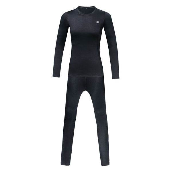 women thermal underwear set winter base layer fleece and bottom set long sleeve shirts breathable ski thermal underwear, Black
women thermal underwear set winter base layer fleece and bottom set long sleeve shirts breathable ski thermal underwear, Black