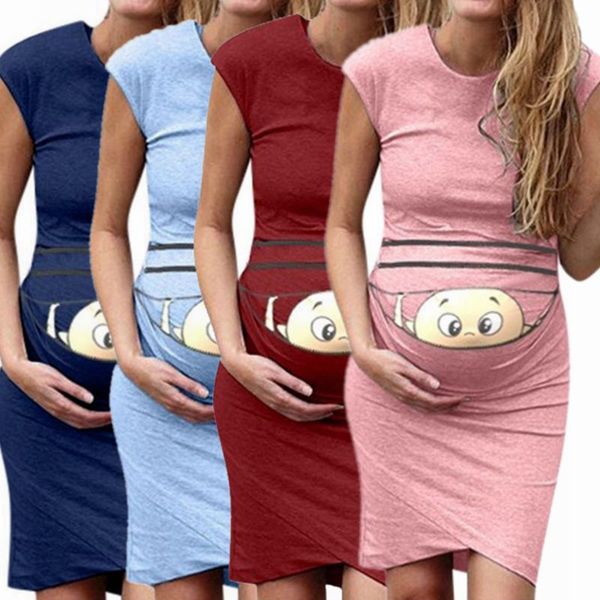 maternity dresses for women pregnant dress vestidos o neck sleeveless print pregnancy dress pregnancy clothes maternity clothes, White
maternity dresses for women pregnant dress vestidos o neck sleeveless print pregnancy dress pregnancy clothes maternity clothes, White