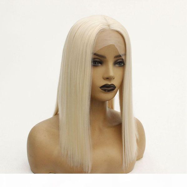 selling #60 platinum blonde silky straight wigs heat resistant synthetic lace front wigs for black women
selling #60 platinum blonde silky straight wigs heat resistant synthetic lace front wigs for black women