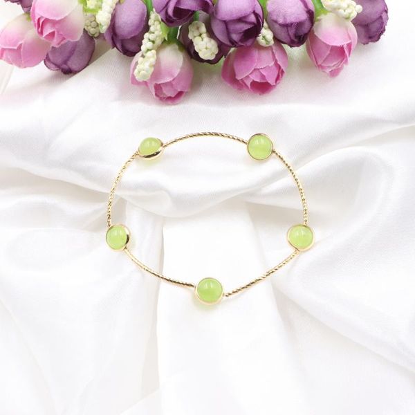 new trendy handmade bracelet for girl natural stone jades yoga beaded bracelets women friend gift charm strand jewelry 7.5" b319, Golden;silver
new trendy handmade bracelet for girl natural stone jades yoga beaded bracelets women friend gift charm strand jewelry 7.5" b319, Golden;silver