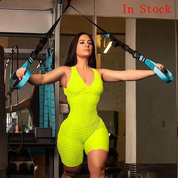 gxqil 2020 women sportswear backless gym outfit clothing shorts fitness sport jumpsuit woman workout clothes blue yellow black y200413, Gray
gxqil 2020 women sportswear backless gym outfit clothing shorts fitness sport jumpsuit woman workout clothes blue yellow black y200413, Gray